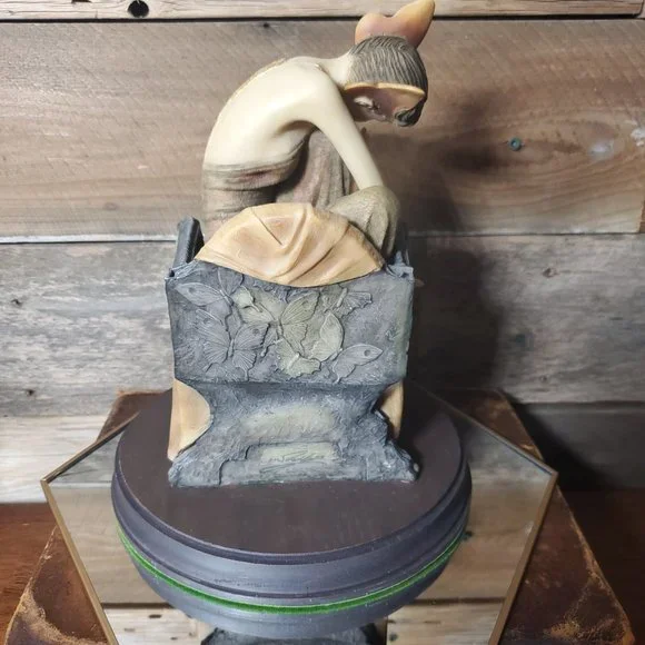 LAST ONE!Fall Elf Fairy Figurine - Fllambro Four Seasons - by MICHAEL TALBOT